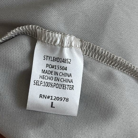 NWT Entro Python Print Babydoll Mini Dress Puff Sleeves Boho Chic Size Large - Picture 10 of 13